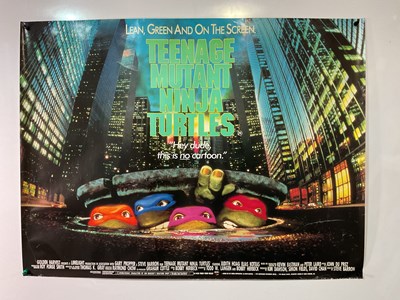 Lot 109 - TEENAGE MUTANT NINJA TURTLES (1990) UK quad...