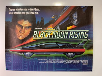 Lot 221 - BLACK MOON RISING (1986) UK quad film poster,...