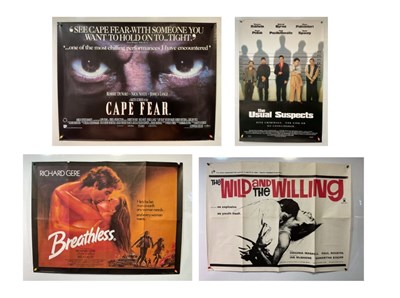 Lot 56 - A thrilling selection of film posters for...