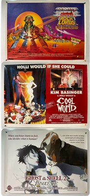 Lot 135 - A trio of movie posters for animated films...