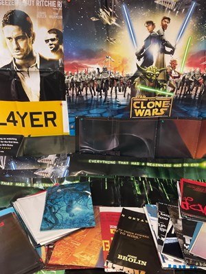 Lot 103 - A selection of movie posters to include THE...