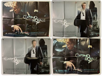 Lot 394 - JAMES BOND: CASINO ROYALE (2006) UK quad film...