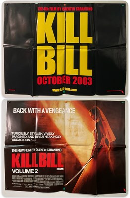 Lot 97 - KILL BILL vol 1 (2003) UK quad teaser and...
