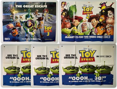 Lot 243 - A selection of TOY STORY UK quad film posters...