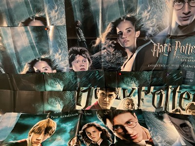 Lot 184 - A group of HARRY POTTER posters comprising...