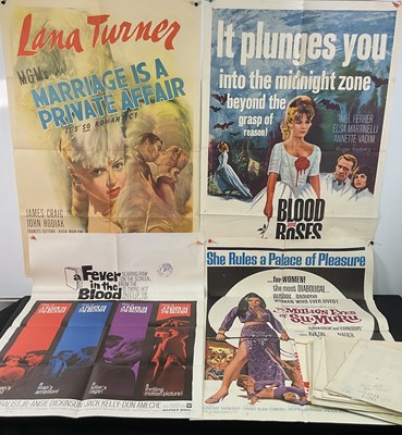 Lot 352 - A mixed selection of vintage film posters,...