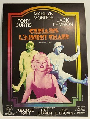 Lot 349 - SOME LIKE IT HOT (1959) A 1980s re-release...