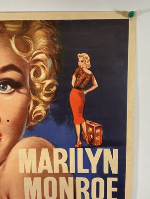 Lot 368 - BUS STOP (1956) UK double crown film poster...