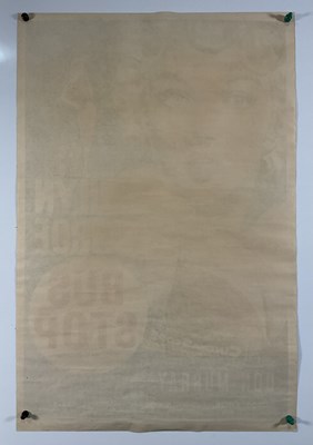 Lot 368 - BUS STOP (1956) UK double crown film poster...