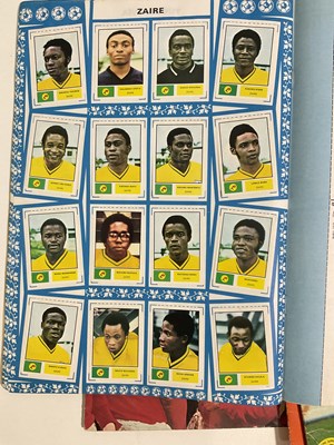 Lot 434 - A group of 8 1970s SOCCER STARS sticker books,...