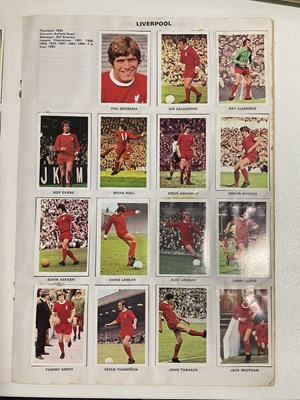 Lot 434 - A group of 8 1970s SOCCER STARS sticker books,...