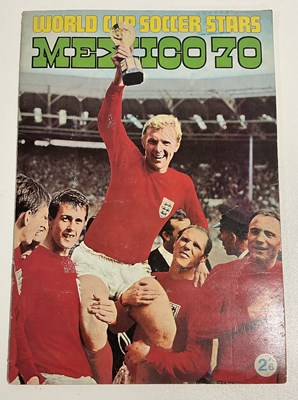 Lot 434 - A group of 8 1970s SOCCER STARS sticker books,...