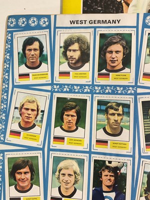 Lot 434 - A group of 8 1970s SOCCER STARS sticker books,...