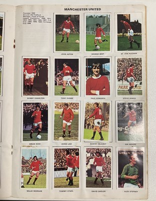 Lot 434 - A group of 8 1970s SOCCER STARS sticker books,...