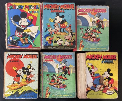 Lot 295 - A collection of WALT DISNEY MICKEY MOUSE...
