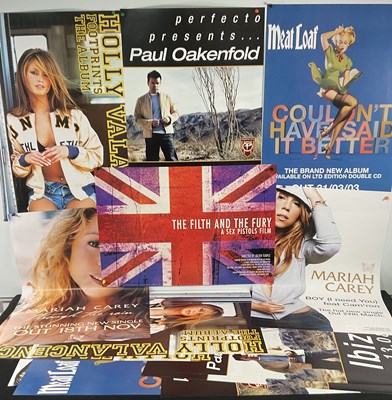 Lot 29 - A group of mixed music posters to include: THE...