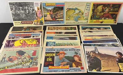 Lot 307 - A quantity of mixed Western US lobby cards...