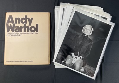 Lot 2 - ANDY WARHOL - A transcript for the Andy Warhol...