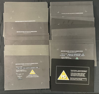 Lot 373 - A large collection of BBFC (British Board of...