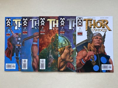 Lot 459 - THOR: VIKINGS # 1, 2, 3, 4, 5 (Group of 5) -...