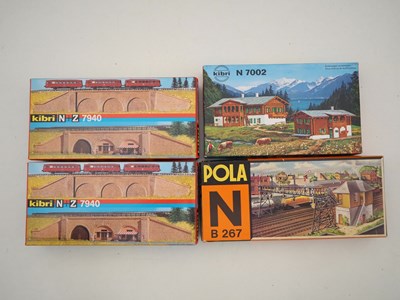 Lot 14 - A quantity of boxed N gauge kits by KIBRI and...
