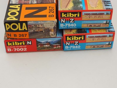Lot 14 - A quantity of boxed N gauge kits by KIBRI and...