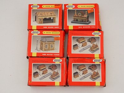 Lot 14 - A quantity of boxed N gauge kits by KIBRI and...