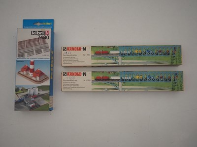 Lot 14 - A quantity of boxed N gauge kits by KIBRI and...