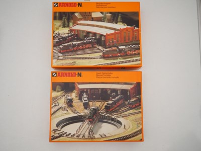 Lot 14 - A quantity of boxed N gauge kits by KIBRI and...