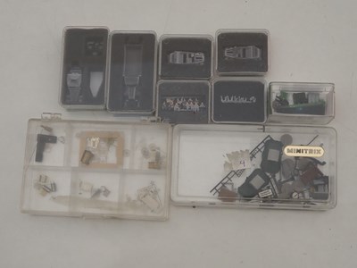 Lot 15 - A large quantity of N gauge built plastic kits...