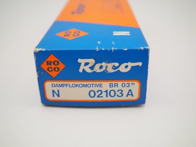 Lot 22 - A boxed ROCO N gauge streamlined German steam...