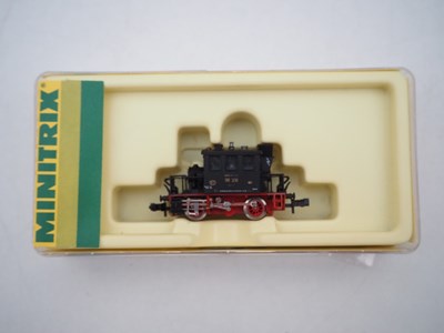 Lot 23 - A MINITRIX N gauge 'Glaskasten' steam loco...