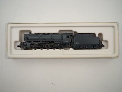Lot 23 - A MINITRIX N gauge 'Glaskasten' steam loco...