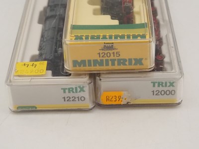 Lot 23 - A MINITRIX N gauge 'Glaskasten' steam loco...