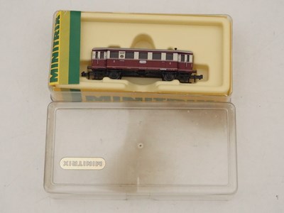 Lot 25 - A MINITRIX N gauge C4vT diesel bogie railcar...