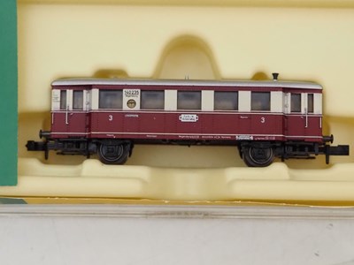 Lot 25 - A MINITRIX N gauge C4vT diesel bogie railcar...