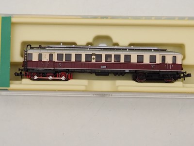 Lot 25 - A MINITRIX N gauge C4vT diesel bogie railcar...