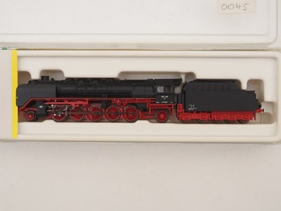 Lot 27 - A group of TRIX N gauge German outline steam...