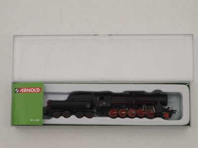 Lot 29 - A pair of ARNOLD N gauge Austrian outline BR42...