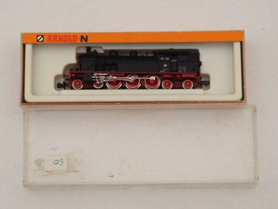 Lot 31 - A group of ARNOLD N gauge German outline steam...