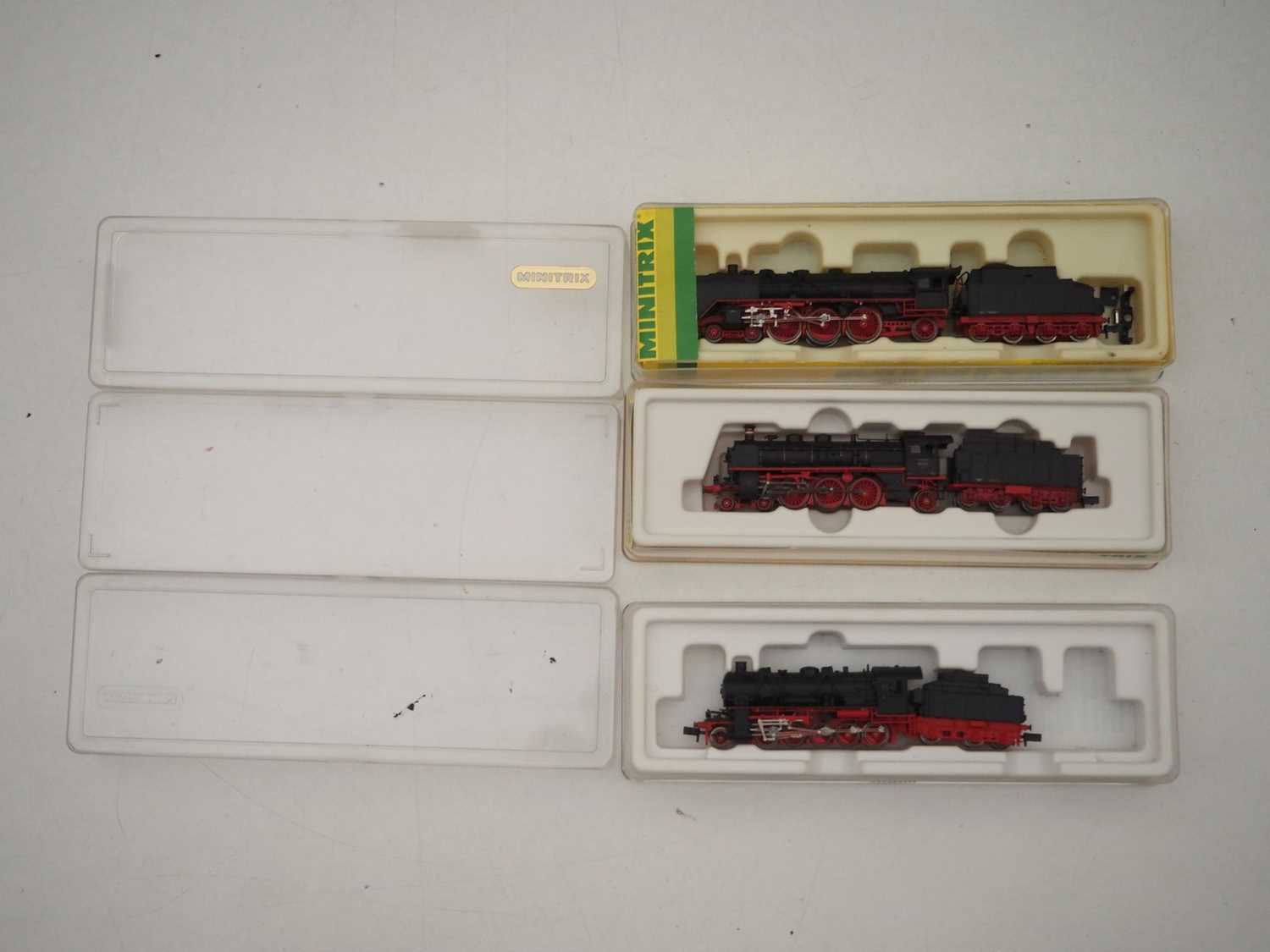 Lot 32 - A group of TRIX/MINITRIX N gauge German...