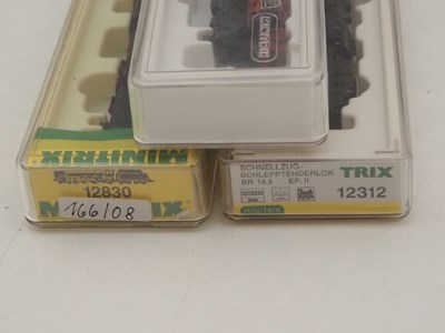 Lot 32 - A group of TRIX/MINITRIX N gauge German...