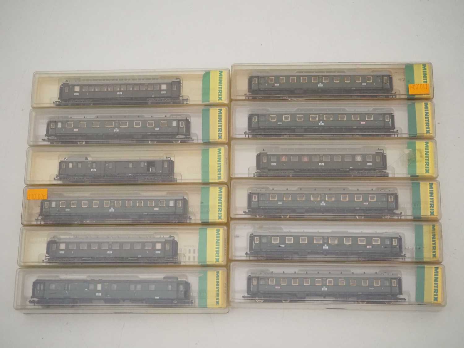 Lot 33 - A group of MINITRIX German outline N gauge...