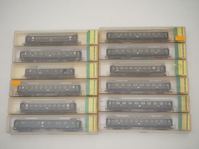 Lot 33 - A group of MINITRIX German outline N gauge...