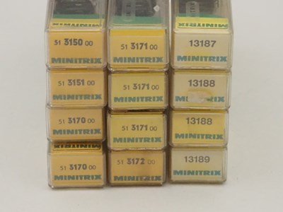 Lot 33 - A group of MINITRIX German outline N gauge...