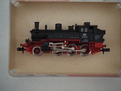 Lot 36 - A group of FLEISCHMANN N gauge German outline...
