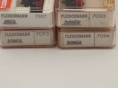 Lot 36 - A group of FLEISCHMANN N gauge German outline...