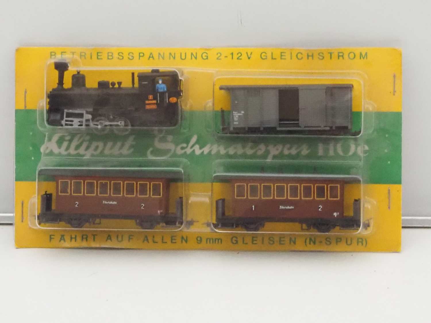 Lot 38 - A LILIPUT HOe scale Austrian outline train...