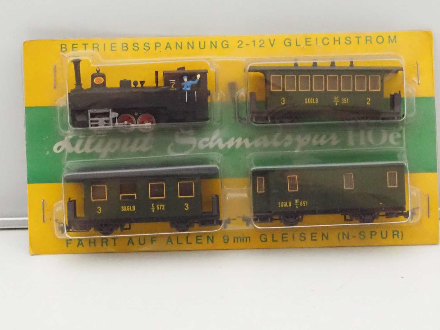 Lot 39 - A LILIPUT HOe scale Austrian outline train...