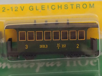 Lot 39 - A LILIPUT HOe scale Austrian outline train...